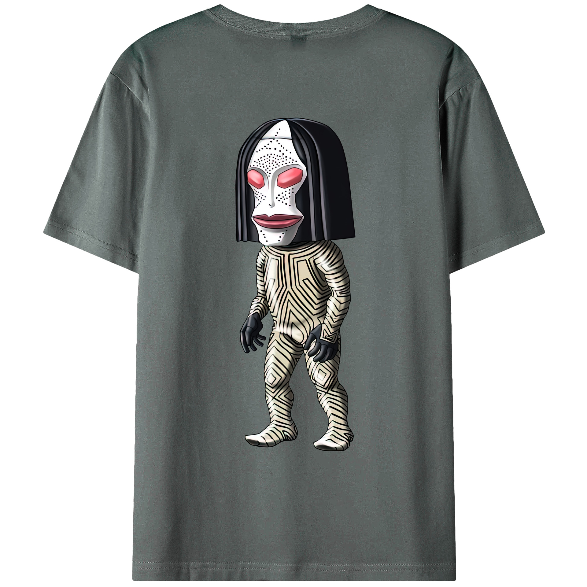 （画像用） ウルトラマン Ultraman 綿100％ メンズ半袖Tシャツ（バックプリント） 通気性